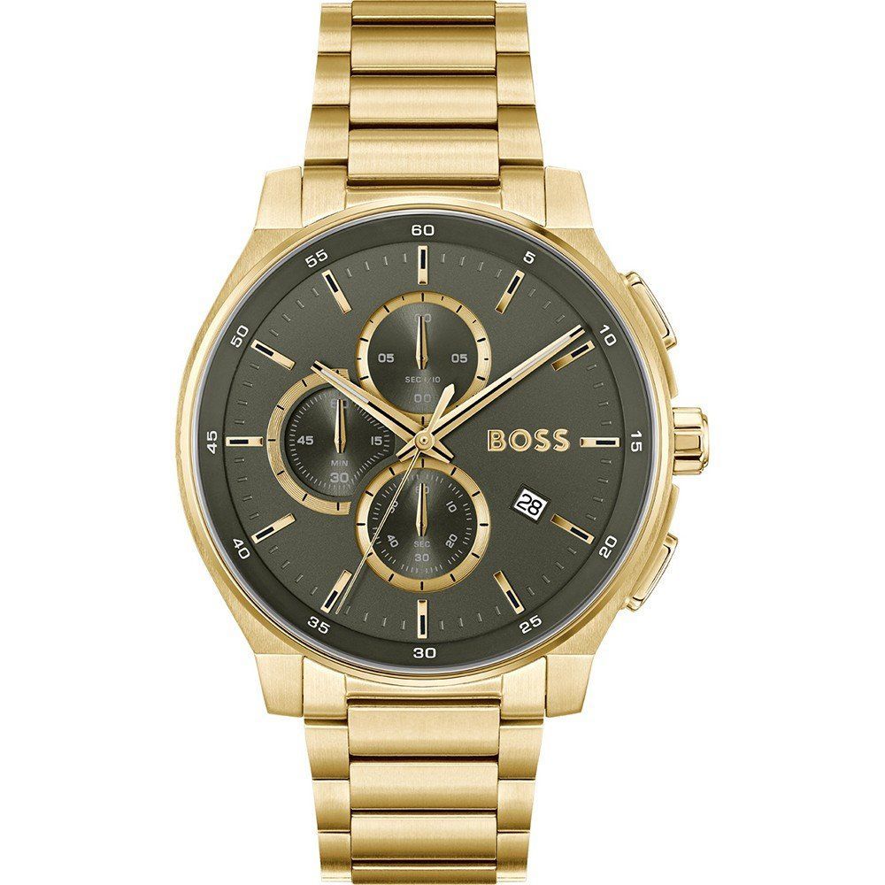 Hugo Boss Gold Stainless Steel Dress Watch Hugo Boss