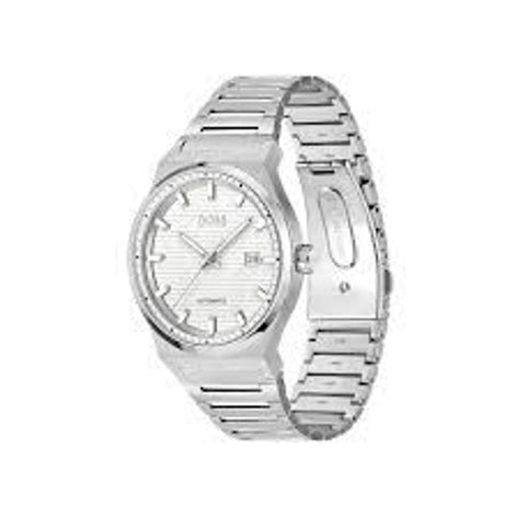 Hugo Boss Gray Stainless Steel Dress Watch Hugo Boss