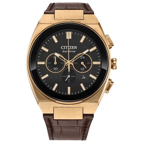 Citizen Brown Leather Dress Watch Citizen