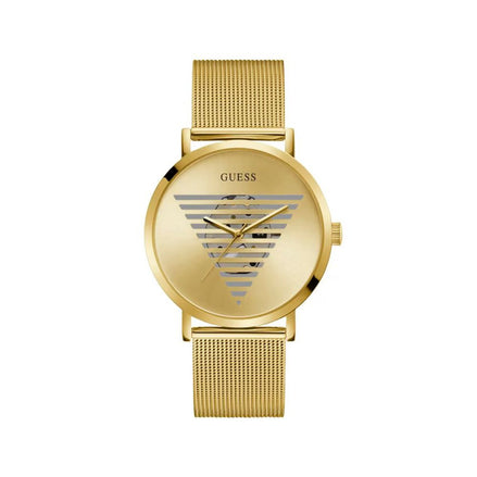 Guess Gold Stainless Steel Dress Watch Guess