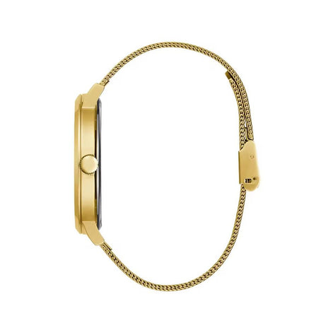 Guess Gold Stainless Steel Dress Watch Guess