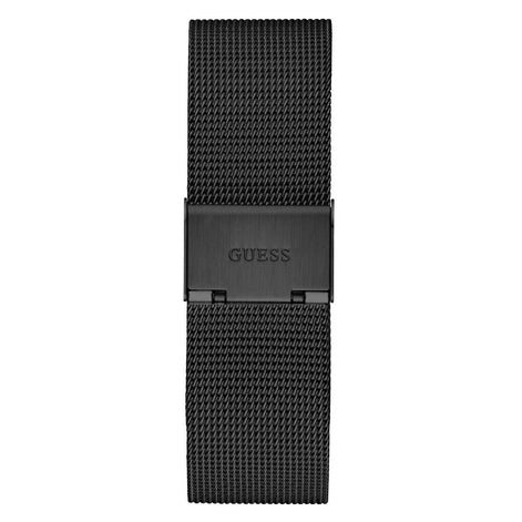 Guess Black Stainless Steel Dress Watch Guess