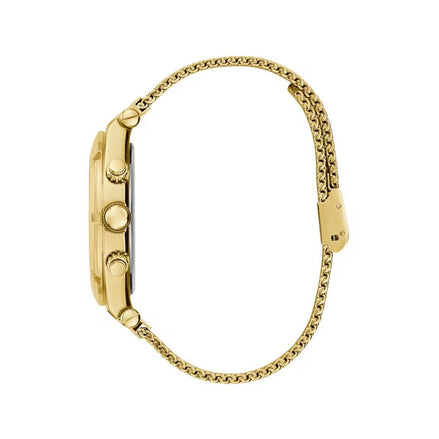 Guess Gold Stainless Steel Dress Watch Guess