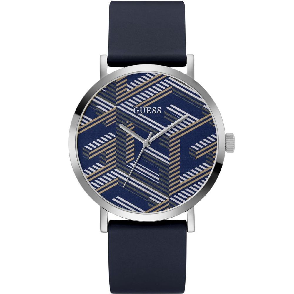 Guess Blue Synthetic Dress Watch Guess