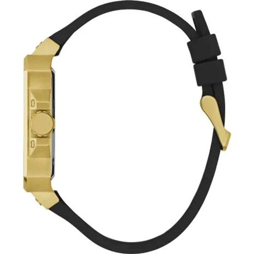 Guess Black Synthetic Dress Watch Guess