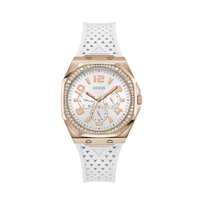 Guess White Synthetic Dress Watch Guess