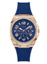 Guess Blue Synthetic Bracelet Watch Guess