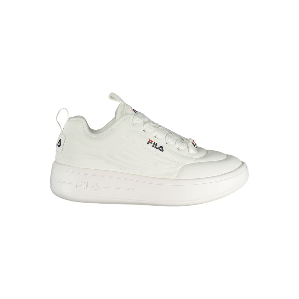 Fila White Polyester Women Sneaker Fila