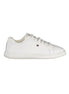 Tommy Hilfiger White Leather Women Sneaker Tommy Hilfiger