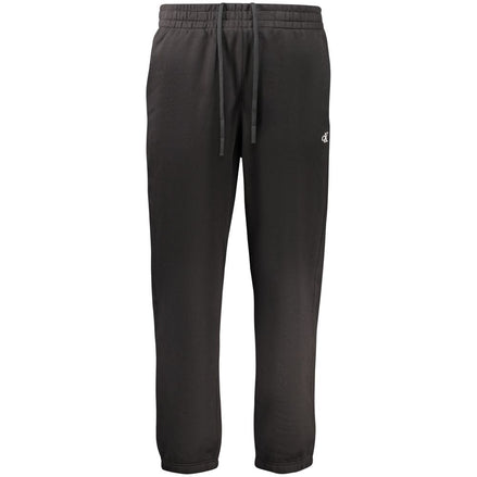 Calvin Klein Black Cotton Men's Sports Trouser Calvin Klein