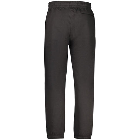 Calvin Klein Black Cotton Men's Sports Trouser Calvin Klein