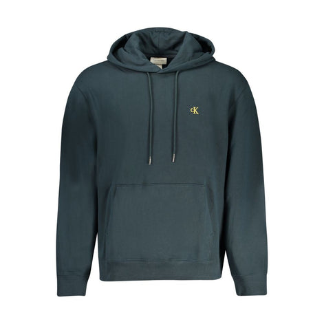 Calvin Klein Blue Cotton Men's Sweatshirt Calvin Klein