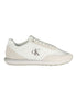 Calvin Klein White Polyester Men Sneaker Calvin Klein