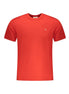 Calvin Klein Rosso Cotton Mens T-Shirt Calvin Klein