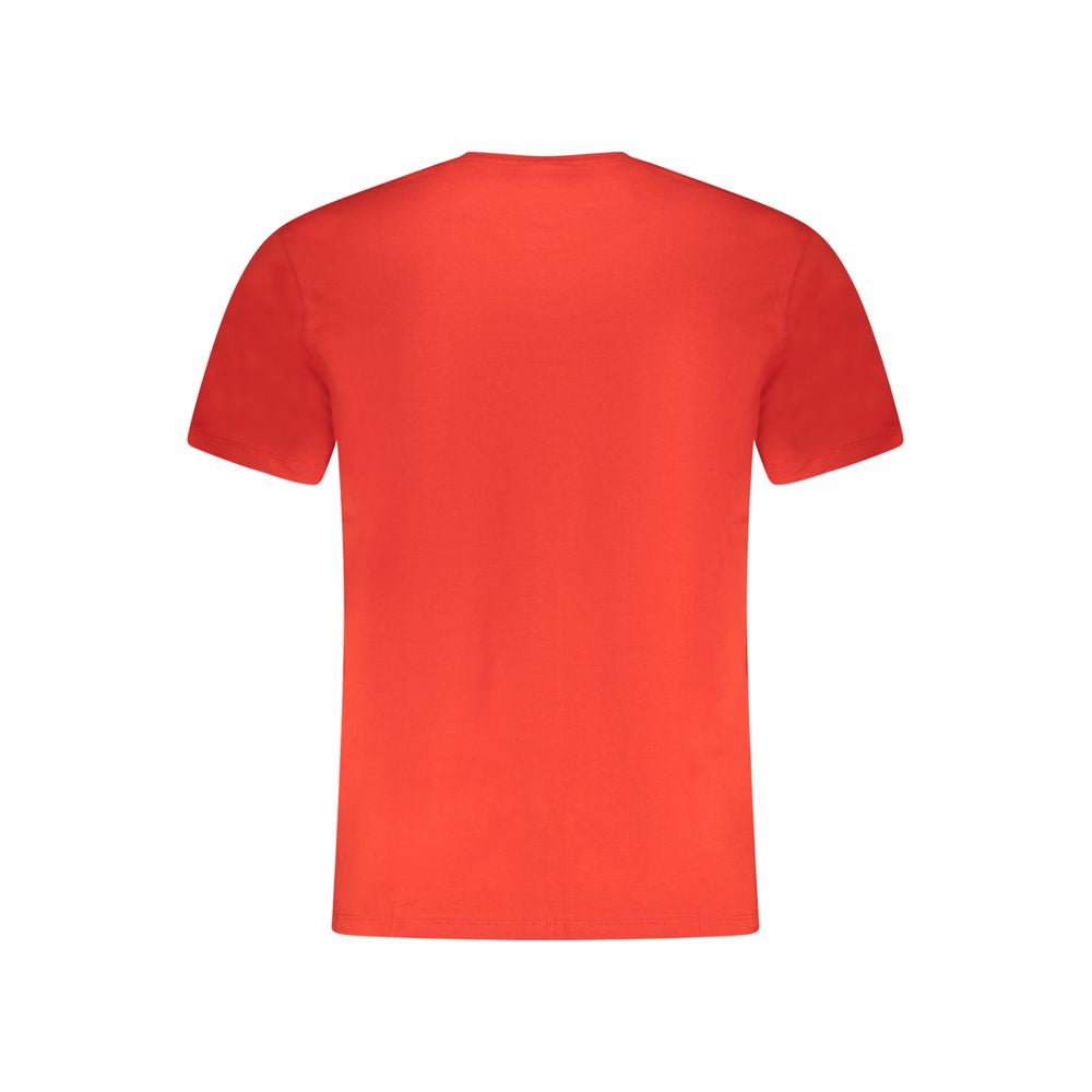 Calvin Klein Rosso Cotton Mens T-Shirt Calvin Klein