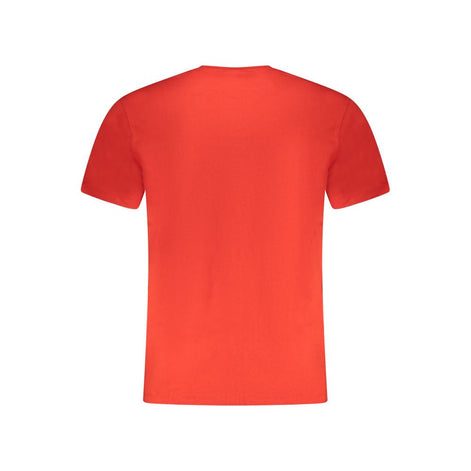 Calvin Klein Rosso Cotton Mens T-Shirt Calvin Klein
