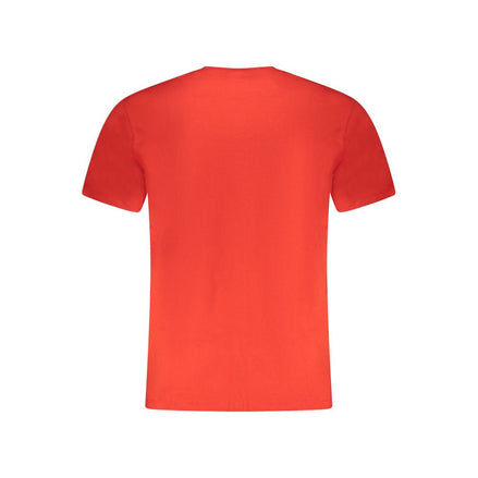 Calvin Klein Rosso Cotton Mens T-Shirt Calvin Klein