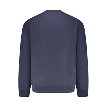 Calvin Klein Blue Cotton Men Sweater Calvin Klein
