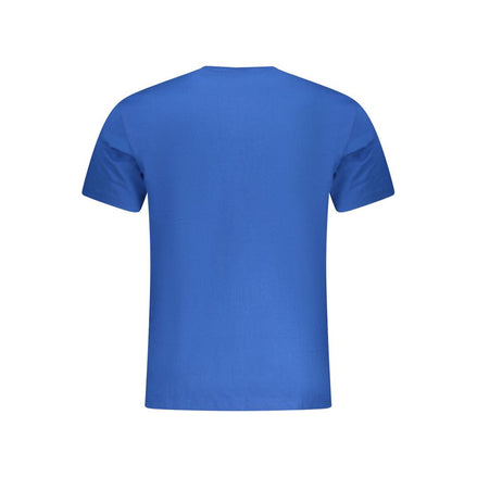 Calvin Klein Blue Cotton Men's T-Shirt Calvin Klein