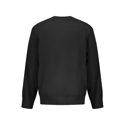 Calvin Klein Black Cotton Men Sweater Calvin Klein