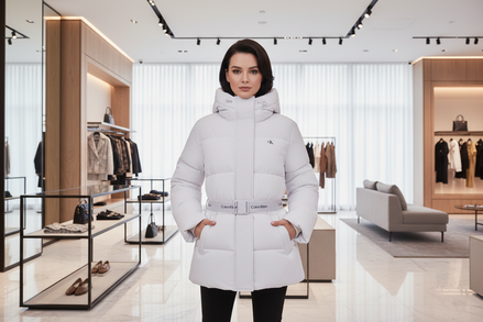 Calvin Klein Viola Nylon Women's Jacket Calvin Klein