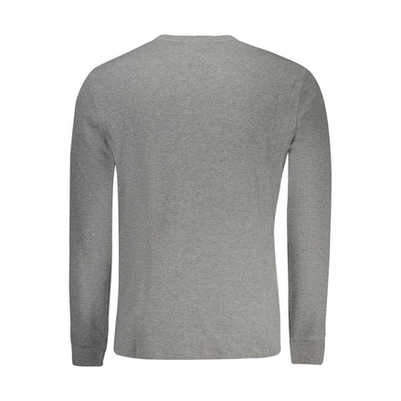 Calvin Klein Gray Cotton Men Sweater Calvin Klein