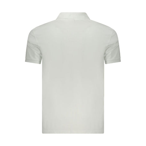 Calvin Klein Bianco Cotton Men Polo Calvin Klein