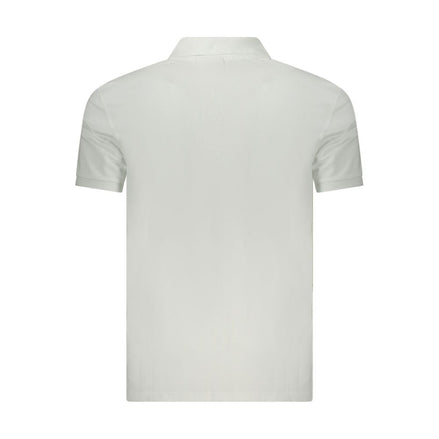 Calvin Klein Bianco Cotton Men Polo Calvin Klein