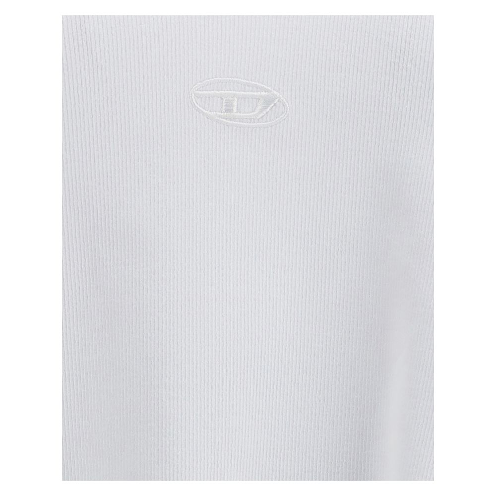 Diesel White Cotton Top Diesel