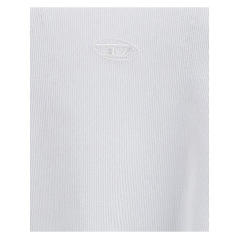 Diesel White Cotton Top Diesel