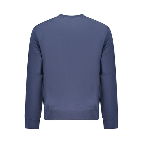 Hugo Boss Blue Cotton Men's Sweatshirt Hugo Boss