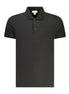 Calvin Klein Black Cotton Men Polo Shirt Calvin Klein