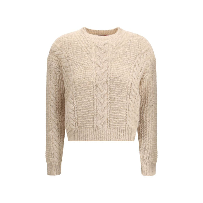 Max Mara Beige Polyamide Sweatshirt Max Mara