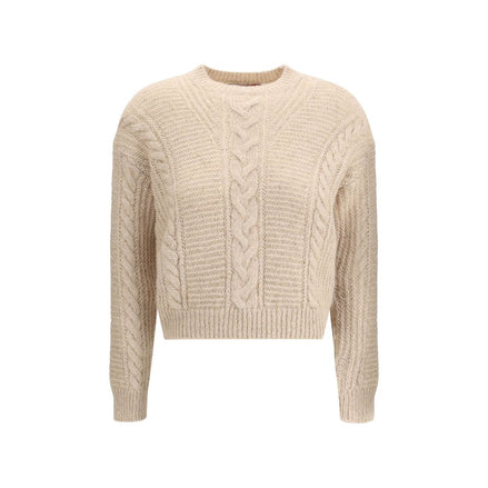 Max Mara Beige Polyamide Sweatshirt Max Mara