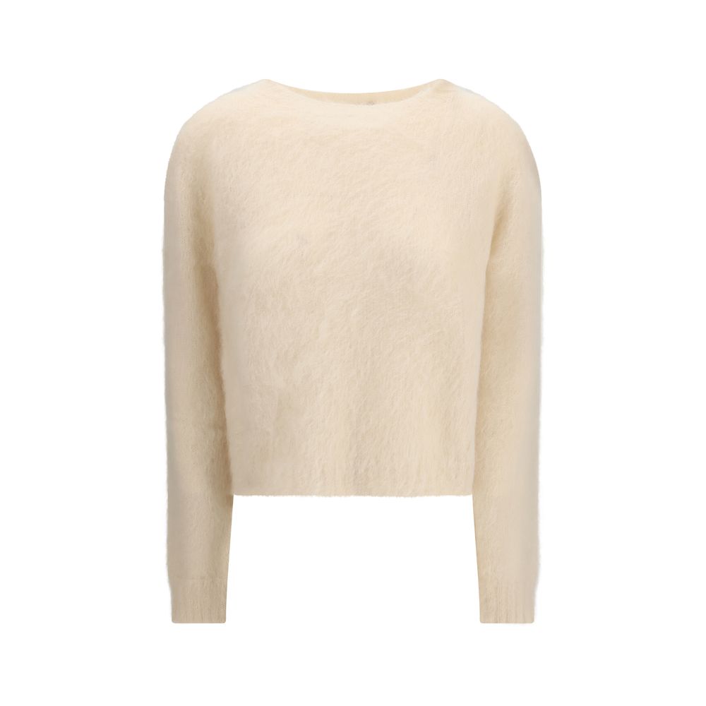 Max Mara Beige Polyamide Sweatshirt Max Mara