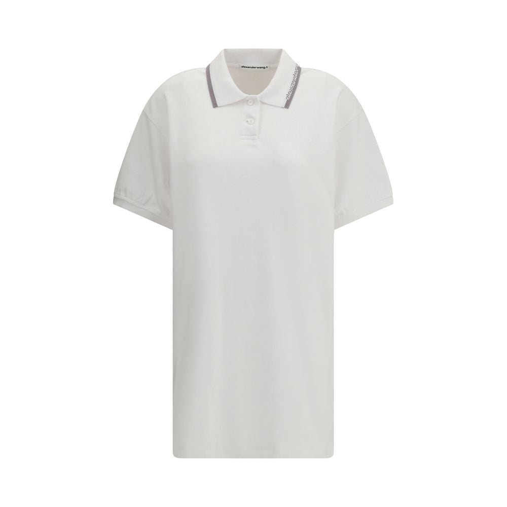 Alexander Wang White Cotton Casual Dress Alexander Wang