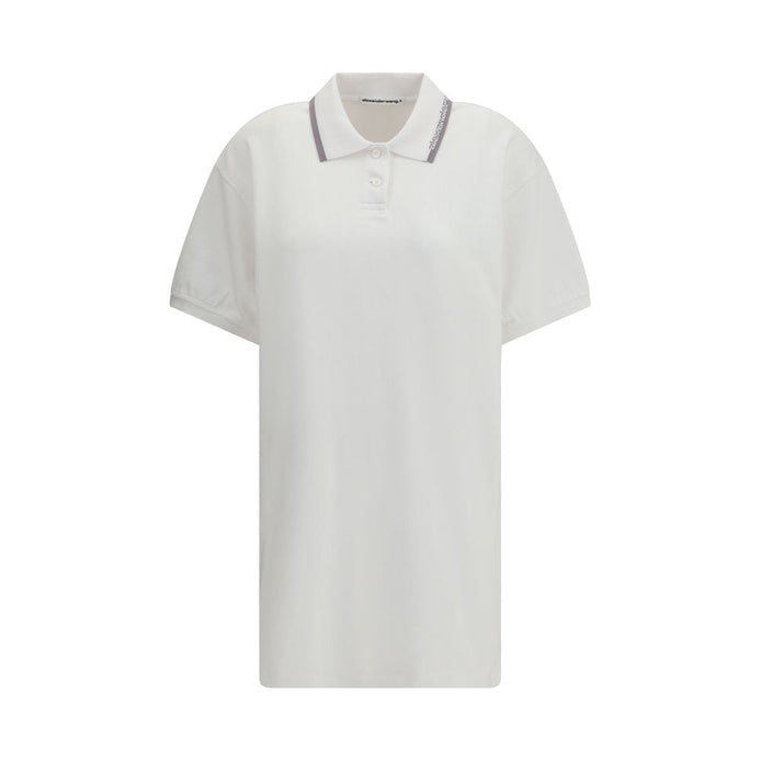 Alexander Wang White Cotton Casual Dress Alexander Wang