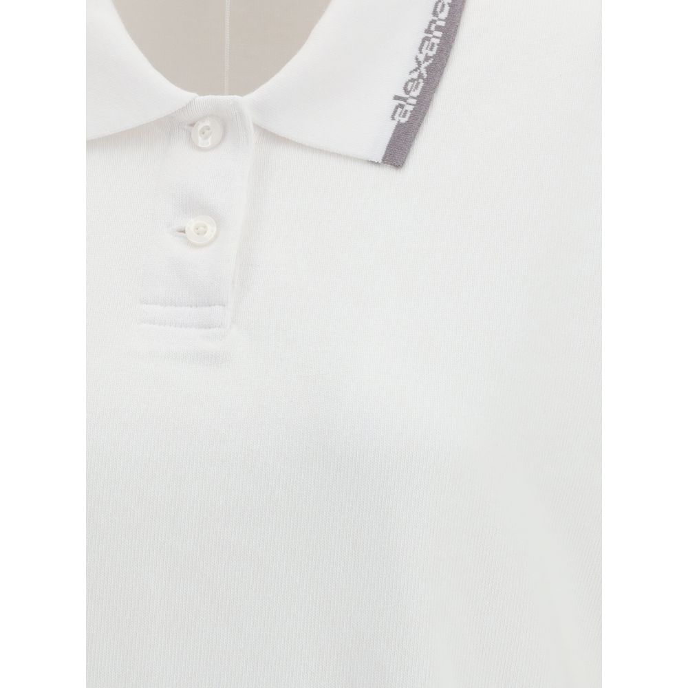 Alexander Wang White Cotton Casual Dress Alexander Wang