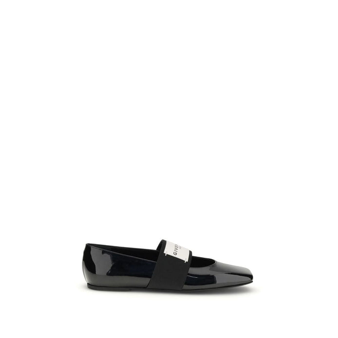 Givenchy Black Leather Ballet Flats Givenchy