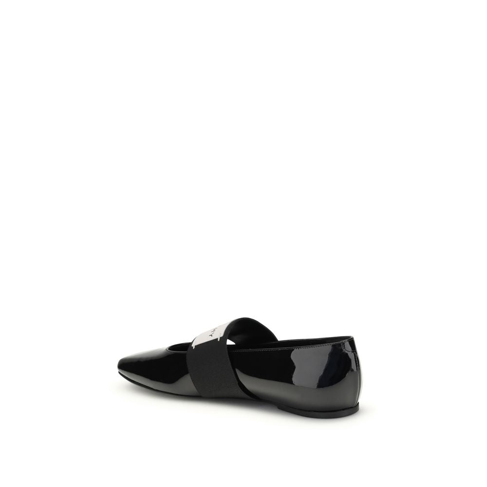 Givenchy Black Leather Ballet Flats Givenchy