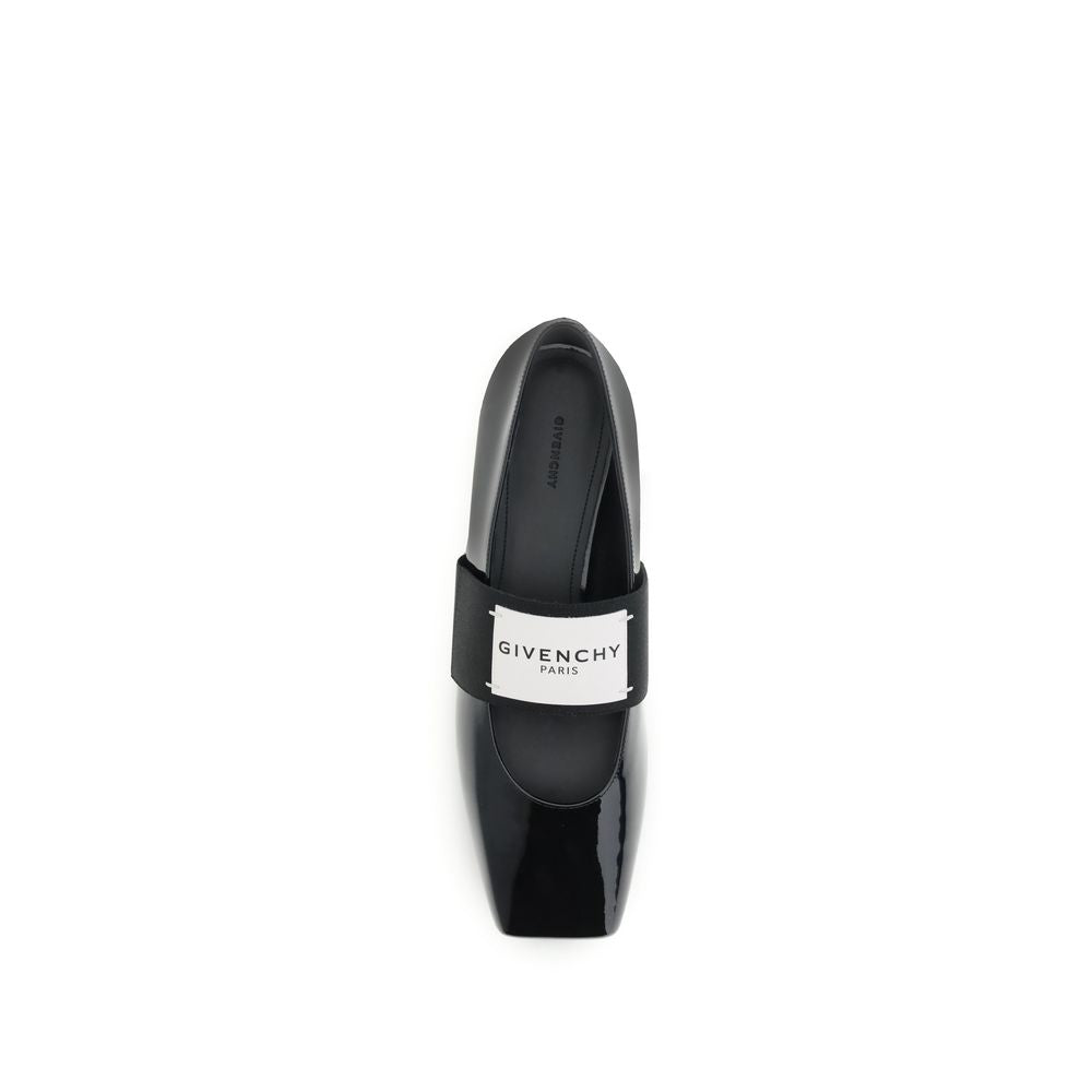 Givenchy Black Leather Ballet Flats Givenchy