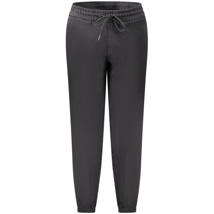 Napapijri Black Cotton Women's Sport Trouser Napapijri