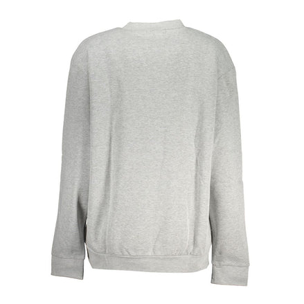 Cavalli Class Grigio Polyester Woman Sweatshirt Cavalli Class