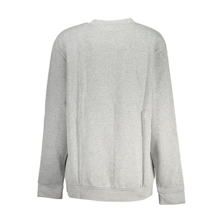 Cavalli Class Grigio Polyester Women Sweatshirt Cavalli Class