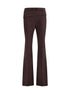 Max Mara Purple Polyester Dress Pants Max Mara