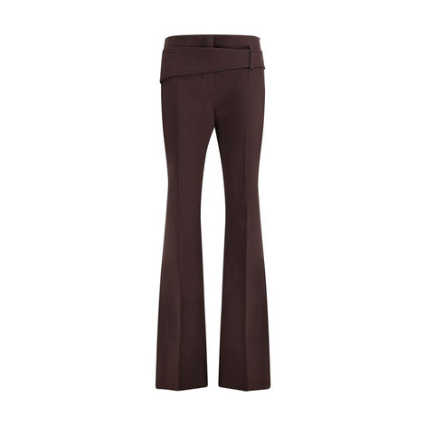 Max Mara Purple Polyester Dress Pants Max Mara
