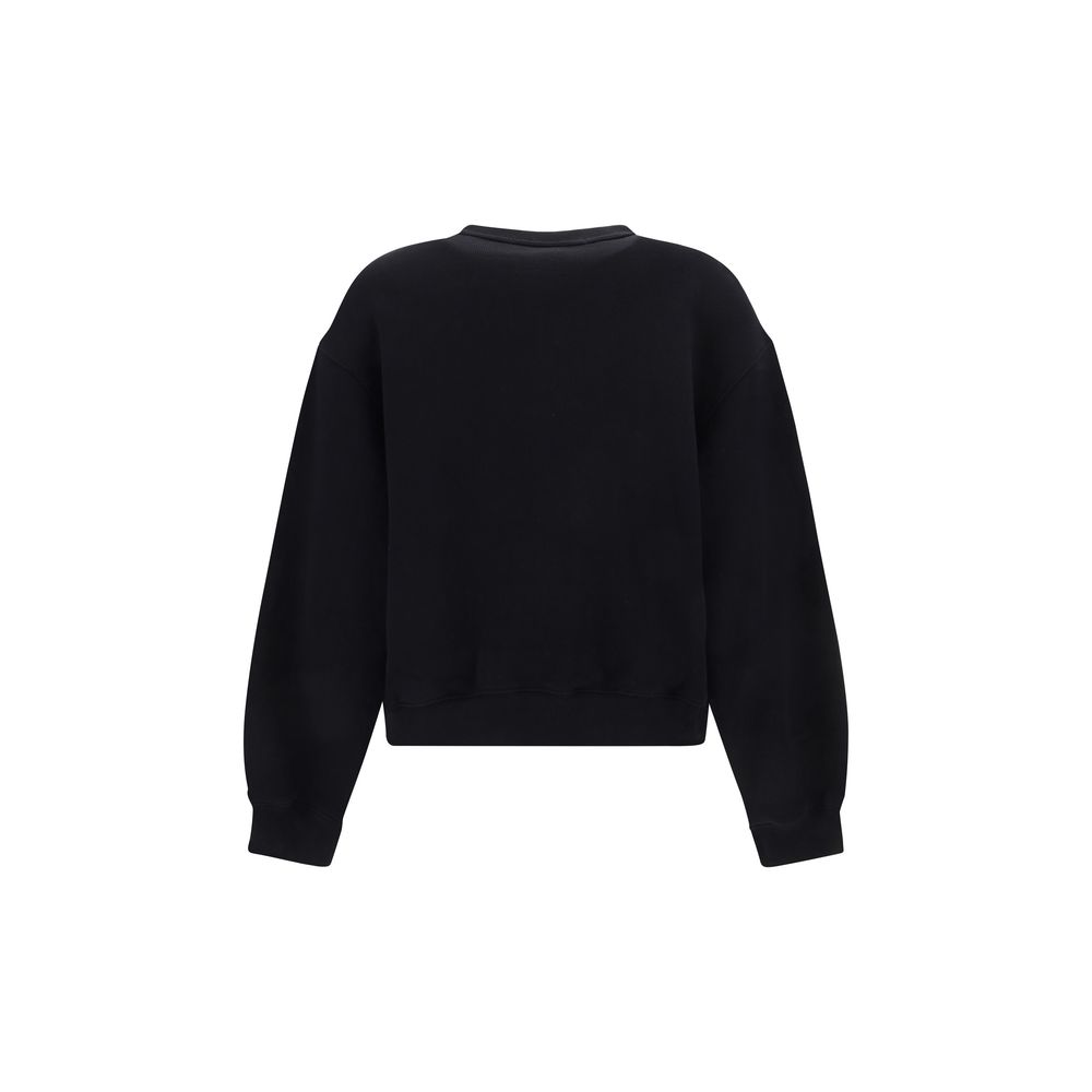 Alexander Wang Black Cotton Sweatshirt Alexander Wang