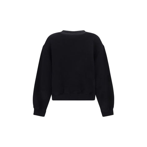 Alexander Wang Black Cotton Sweatshirt Alexander Wang