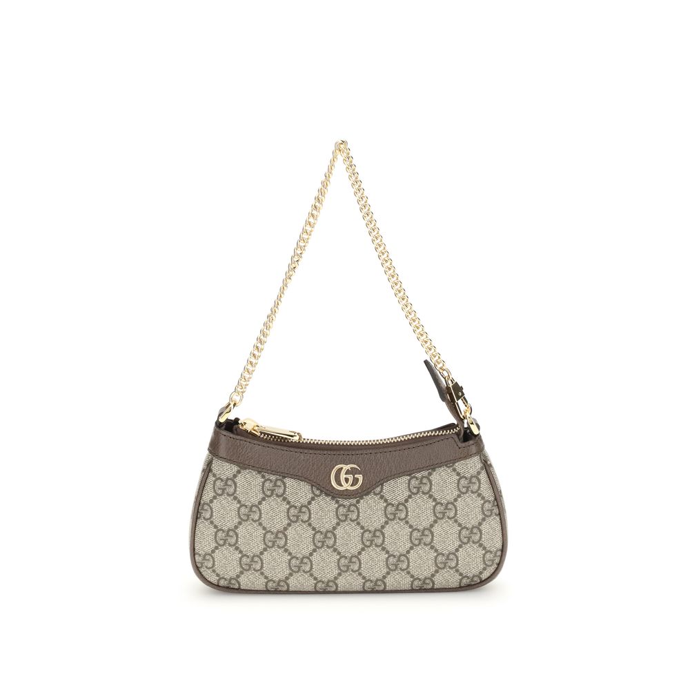 Gucci Beige Cotton Shoulder Bag Gucci
