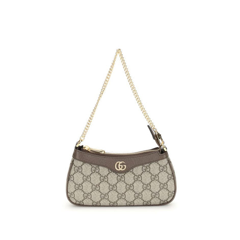 Gucci Beige Cotton Shoulder Bag Gucci